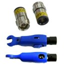 10x Stück F-Stecker 7mm Cabelcon F-6-TD Self Install...