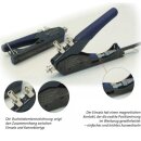 Cabelcon CX3 Compression Tool + Cabelcon Kabelabisolierer + Cabelcon F-56-CX3 7.0 QM Quickmount Stecker 30x Stück