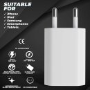 USB Ladegerät Netzteil Netzstecker 5V 1A für  iPhone 8 Plus