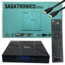 Sagatronics Elite 4K Android 10 OTT Medien-Streamer 2GB...