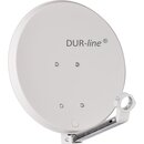 DUR-line DSA 40 Hellgrau Alu Sat Antenne Spiegel Schssel...