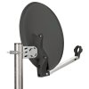 DUR-line DSA 40 Hellgrau Alu Sat Antenne Spiegel Schüssel 42cm