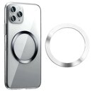 Wireless Charging Qi Magnetischer Metall Ring Silber fr...