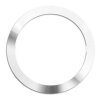 Wireless Charging Qi Magnetischer Metall Ring Silber für Samsung Galaxy