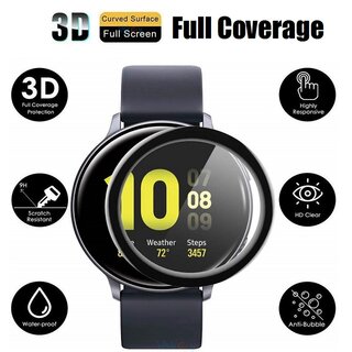 Samsung Galaxy Watch 4 Displayschutz Protector 3D Panzerfolie 40mm - 44mm