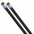 Fritz!Box 6591 Cable Router Netzwerk Anschlusskabel Deluxe Premium Kabel 8K Cabelcon Schnellstecker Schwarz 14 Meter