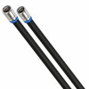Fritz!Box 6591 Cable Router Netzwerk Anschlusskabel Deluxe Premium Kabel 8K Cabelcon Schnellstecker Schwarz 14 Meter