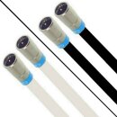 Fritz!Box 6660 Cable Router Netzwerk Anschlusskabel Deluxe Premium Kabel 8K Cabelcon Schnellstecker 1-15 Meter