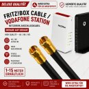 Fritz!Box 6690 Cable Router Netzwerk Anschlusskabel...