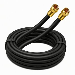 Fritz!Box 6690 Cable Router Netzwerk Anschlusskabel Deluxe Premium Kabel 8K Gold Gerade / Gerade Schwarz 14 Meter
