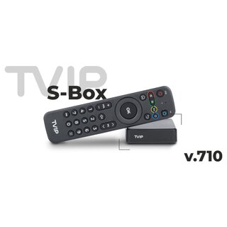 TVIP S-Box v.710 4K UHD Android 11 IP-Receiver HDR, LAN, HDMI, USB, MicroSD