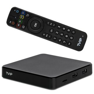 TVIP S-Box v.605 SE 4K UHD Linux IP-Receiver Dual-WiFi, LAN, Bluetooth, HDMI, USB, MicroSD