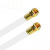 Fritz!Box 6591 Cable Router Netzwerk Anschlusskabel Deluxe Premium Kabel 8K Gold Gerade / Gerade 1-15 Meter