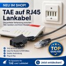 FRITZ!Box TAE auf RJ45 Lankabel Routerkabel...