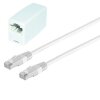 FRITZ!Box 7590 RJ45 Verlänergungskabel Lankabel Routerkabel CAT 5e Weiß 20 Meter