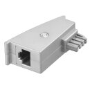 TAE-F-Stecker (PIN 1/2) RJ45-Buchse (8P2C) (PIN 4/5)...