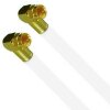 Fritz!Box 6591 Cable Router Netzwerk Anschlusskabel Deluxe Premium Kabel 8K Gold Winkel / Winkel 1-15 Meter