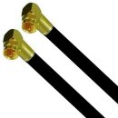 Vodafone Station Cable Router Netzwerk Anschlusskabel Deluxe Premium Kabel 8K Gold Winkel / Winkel 1-15 Meter