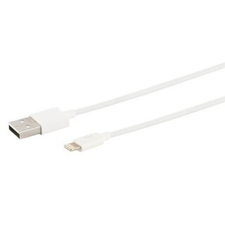 Handy Ladekabel fr Iphone Handy USB Typ A zu USB Typ 8pin Schnellladekabel Wei 1 Meter