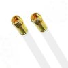 Fritz!Box 6660 Cable Router Netzwerk Anschlusskabel 8mm Deluxe Premium Kabel 8K Gold Gerade / Gerade 1-15 Meter