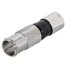 Deluxe Premium Anschlusskabel für FRITZ!Box 6660 Cable Router 8k F-Quick Kompressionsstecker Silber HQ Qualität 1-15 Meter