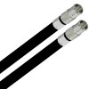 Deluxe Premium Anschlusskabel für FRITZ!Box 6660 Cable Router 8k F-Quick Kompressionsstecker Silber HQ Qualität 1-15 Meter