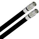 Deluxe Premium Anschlusskabel für Vodafone Station Cable Router 8k F-Quick Kompressionsstecker Silber HQ Qualität 1-15 Meter
