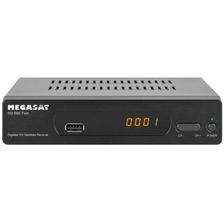 (B-Ware) Megasat HD 660 Twin HDTV 1080p Sat Receiver USB PVR Ready