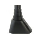 Bleidachziegel klein 330 x 400mm + Gummi Tülle Schwarz