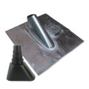 Bleidachziegel mit Kabeldurchführung 340 x 400mm +...