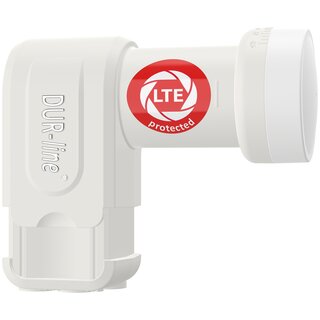 DUR-line Ultra Quad white LNB 0.1dB 4K 8K LTE DECT Unterdrckung