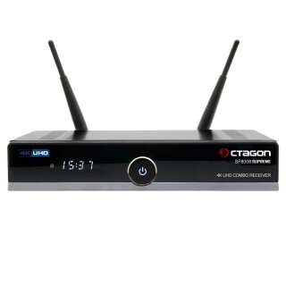 Octagon SF8008 V3 Supreme UHD 4K PVR H.265 E2 Linux Dual WiFi DVB-S2X & T2C Combo Receiver Ohne Festplatte