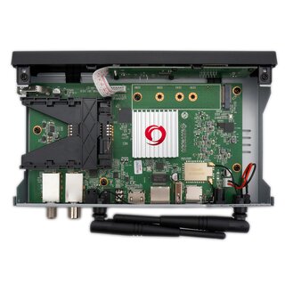 Octagon SF8008 Supreme UHD 4K PVR H.265 E2 Linux Dual WiFi 2x DVB-S2X Twin Receiver Ohne Festplatte