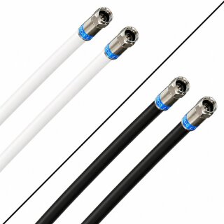 Vodafone Station Cable Router Deluxe Premium Anschlusskabel 8k F-Cabelcon Kompressionsstecker HQ Qualität 1-15 Meter