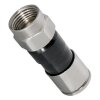 FRITZ!Box 6690 Cable Router Deluxe Premium Anschlusskabel 8k F-Kompressionsstecker Silber HQ Qualität 1-15 Meter