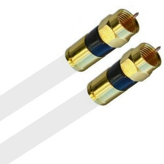 FRITZ!Box 6690 Cable Router Deluxe Premium Anschlusskabel 8k F-Kompressionsstecker Gold HQ Qualitt