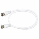 Fritz!Box Cable Router Netzwerk Anschlusskabel Deluxe Premium Kabel 4K Schnellstecker 100dB Weiß 1-20 Meter