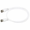 Fritz!Box Cable Router Netzwerk Anschlusskabel Deluxe Premium Kabel 4K Schnellstecker 100dB Weiß 1-20 Meter