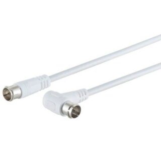 Fritz!Box Cable Router Netzwerk Anschlusskabel Deluxe Premium Kabel 4K Winkel/Gerade Schnellstecker 100dB Weiß 1-10 Meter