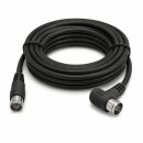 Fritz!Box Cable Router Netzwerk Anschlusskabel Deluxe Premium Kabel 4K Winkel/Gerade Schnellstecker 100dB Schwarz