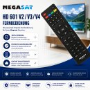 Megasat HD 601 V2 / V3 / V4 Original Fernbedienung