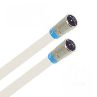 FRITZ!Box 6490 Cable Router Netzwerk Anschlusskabel Deluxe Premium Stahl Kabel 8K Cabelcon Schnellstecker 5 Meter
