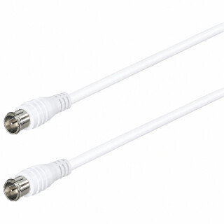 Vodafone Station 5 Meter Router Netzwerk Anschlusskabel Deluxe Premium Kabel 4K Schnellstecker 100dB Weiß
