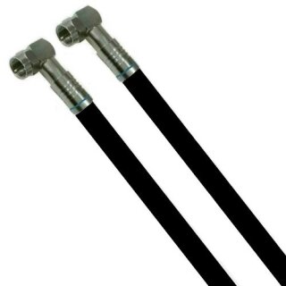 Fritz!Box Cable Router Netzwerk Anschlusskabel Deluxe Premium Kabel 8K Winkel / Winkel Schwarz 1-15 Meter
