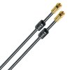 Fritz!Box Cable Router Netzwerk Anschlusskabel Deluxe Premium Kabel 8K mit Absorberferrite Gerade / Gerade Schwarz 1-10 Meter