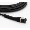Fritz!Box LAN Kabel RJ45 Netzwerkkabel Patchkabel CAT 8.1 schwarz mit flexiblem Stecker für FRITZ!Box 6591 5 Meter