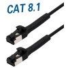 Fritz!Box LAN Kabel RJ45 Netzwerkkabel Patchkabel CAT 8.1 schwarz mit flexiblem Stecker für FRITZ!Box 6670 3 Meter