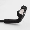 Fritz!Box LAN Kabel RJ45 Netzwerkkabel Patchkabel CAT 8.1 schwarz mit flexiblem Stecker für FRITZ!Box 6670 3 Meter