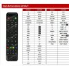 Ersatz Fernbedienung passend zu Mutant HD66 SE