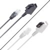 FRITZ!Box 7490 TAE auf RJ45 Lankabel Routerkabel Verlänergungskabel 8P2C Schwarz 6 Meter